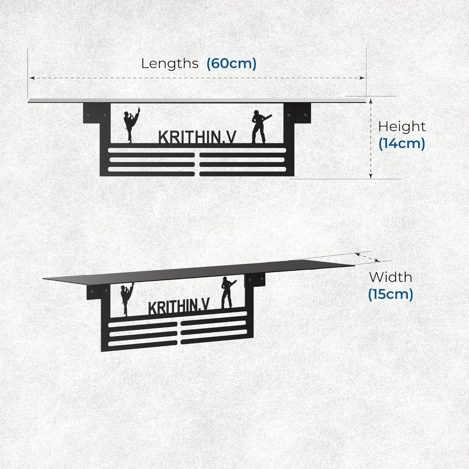MEDAL HANGERS - Customised Medal Hangers and Trophy Stand (Traditional) - Image 8
